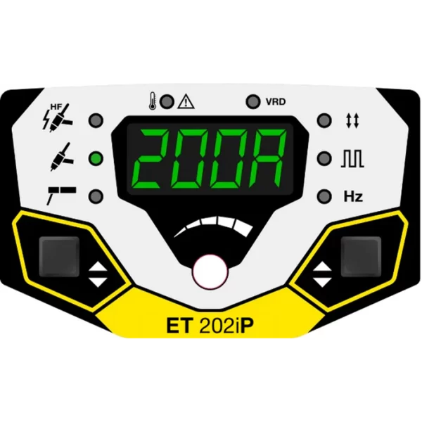 Esab Rogue ET 200 display